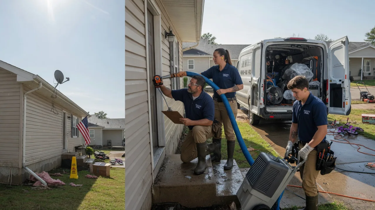 Ceiling Water Damage Restoration in Lakewood, IL near me